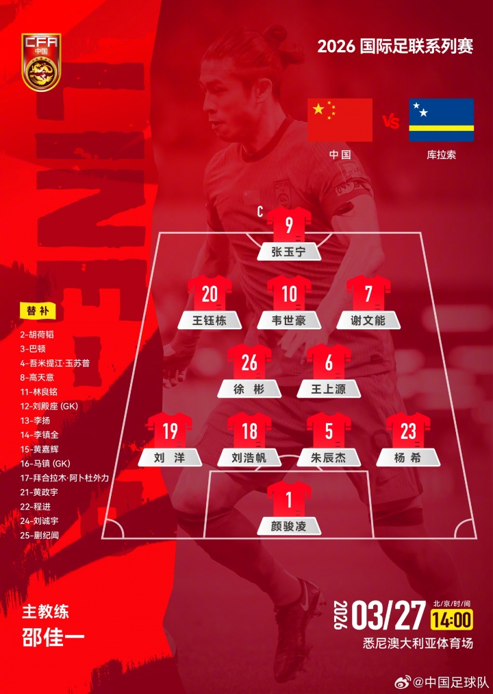 九游官网-国足首发俱乐部分布:海港、泰山、浙江队各2人,留洋球员徐彬